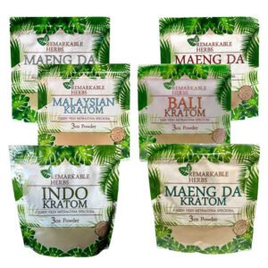 Remarkable Herbs Kratom Powder Mega Bundle
